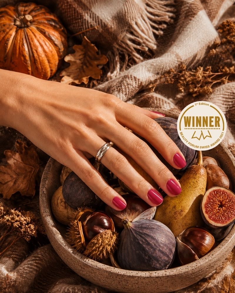 Pinke UV-Nagelfolien