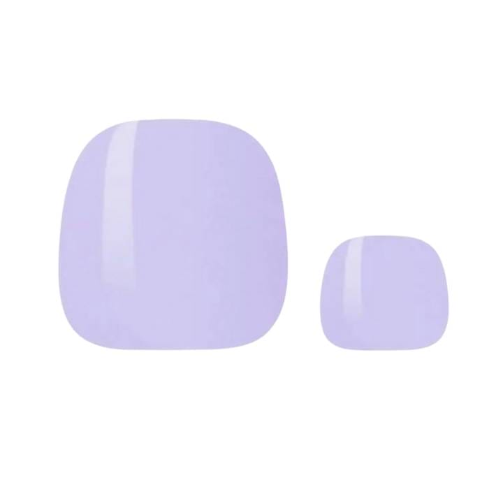 Pleasure Purple Füße UV-Nagelfolie