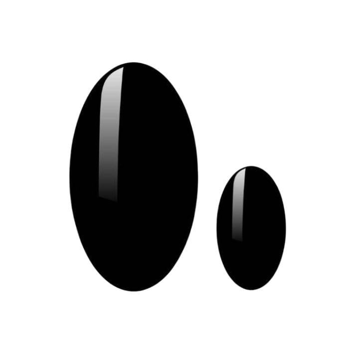 Powerful Black Nagelfolie