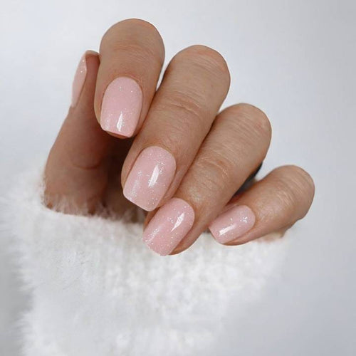 Princess Rosa Glitter UV-Nagelfolie