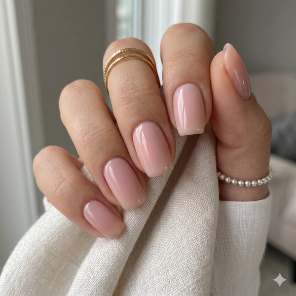 Rosa UV-Nagelfolien