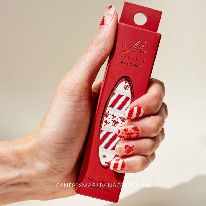 Winter-Weihnachtsnägel: Die perfekte Glitzermaniküre für kurze Nägel