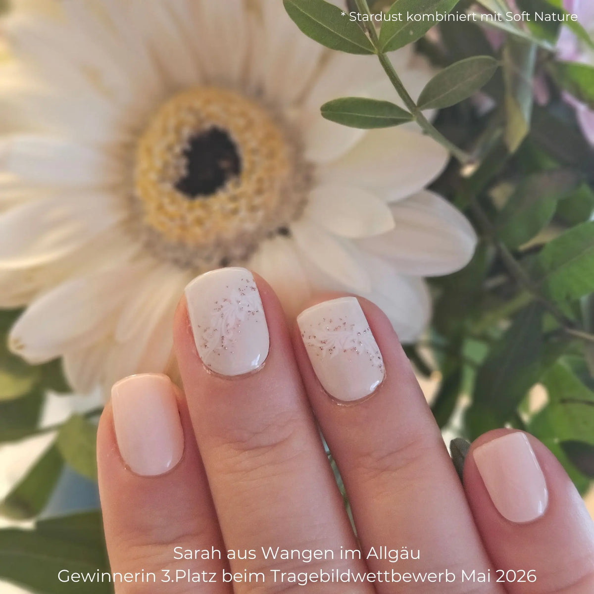 Stardust UV-Nagelfolie