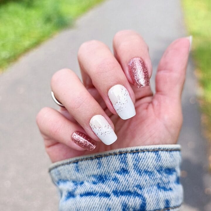 Stardust UV-Nagelfolie
