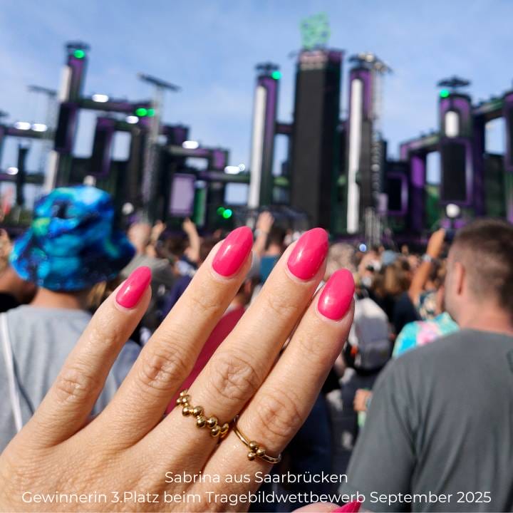 Stunning Pink UV-Nagelfolie