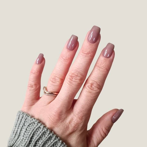 Temptation Brown UV-Nagelfolie