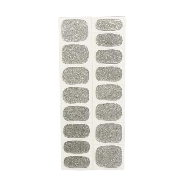 Tiffany Silver Glitter UV-Nagelfolie