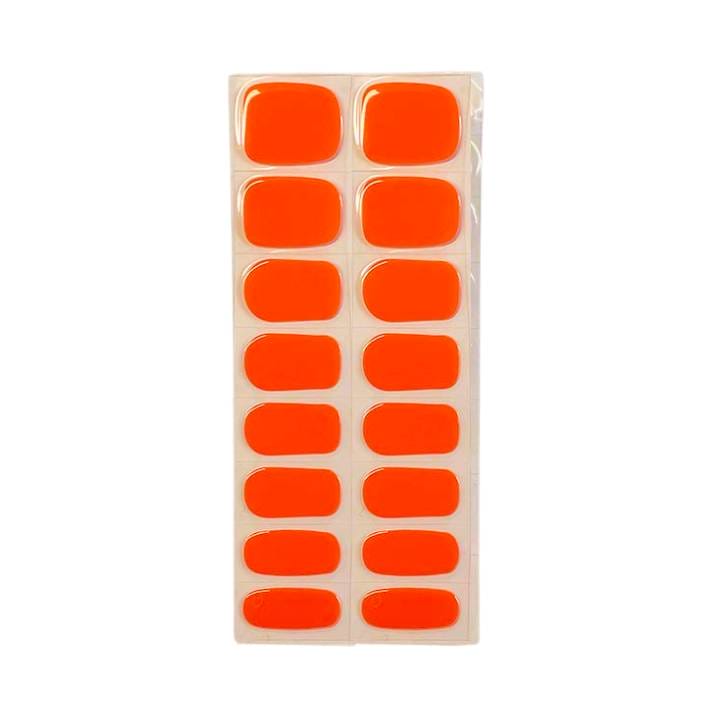 Tiger Orange UV-Nagelfolie