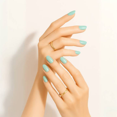 Gin Türkis UV-Nagelfolie