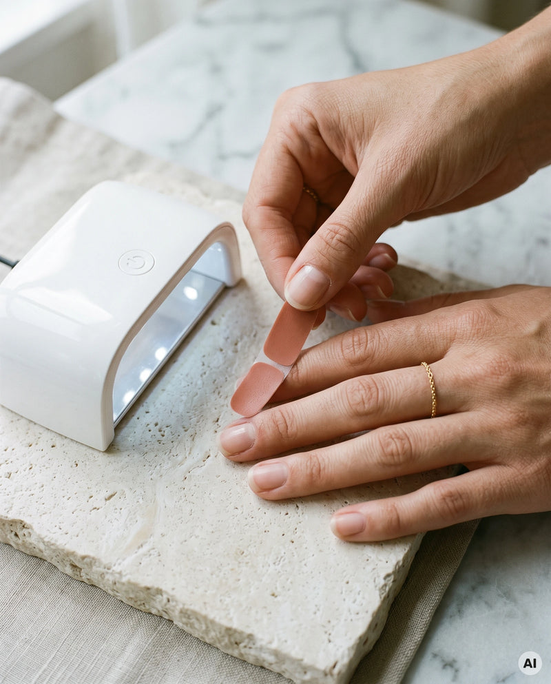 UV-Nagelfolien machen saisonale Designs zu Hause unkompliziert
