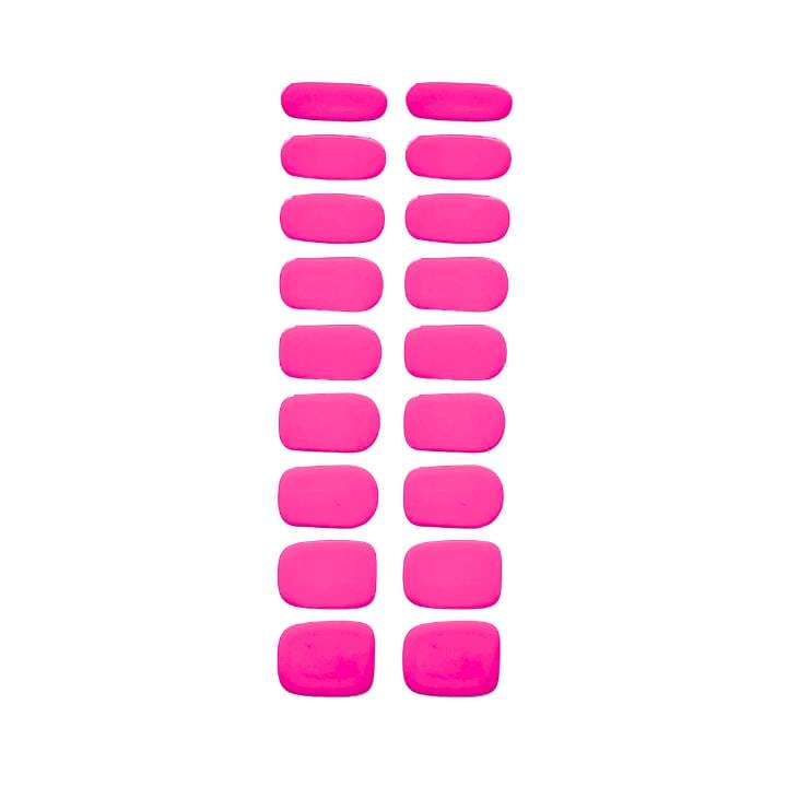 Vivid Neon Pink UV-Nagelfolie