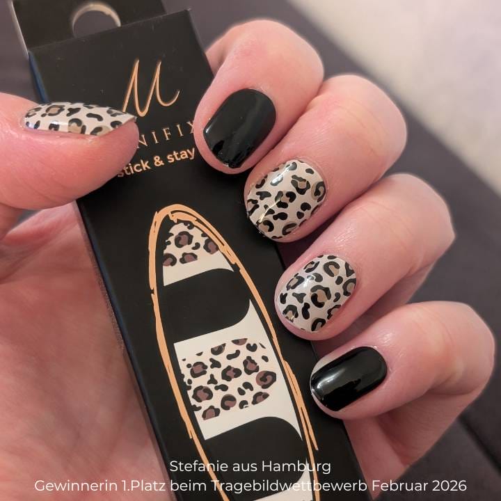 Wild UV-Nagelfolie