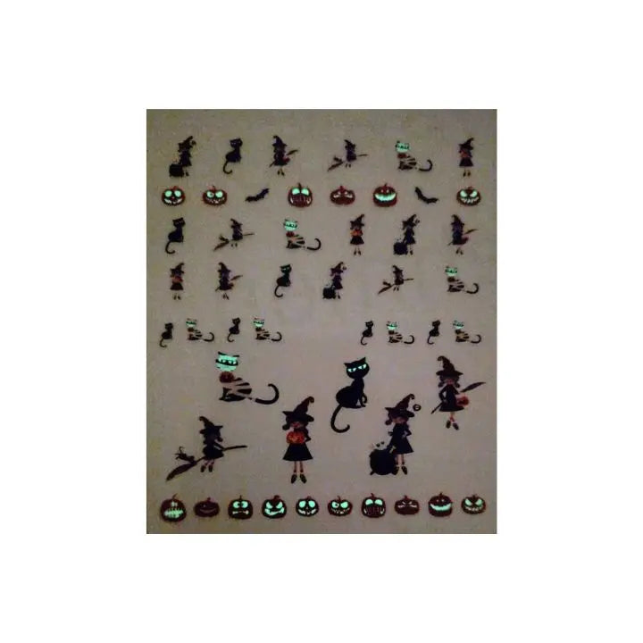 Witch Halloween Nailart Sticker