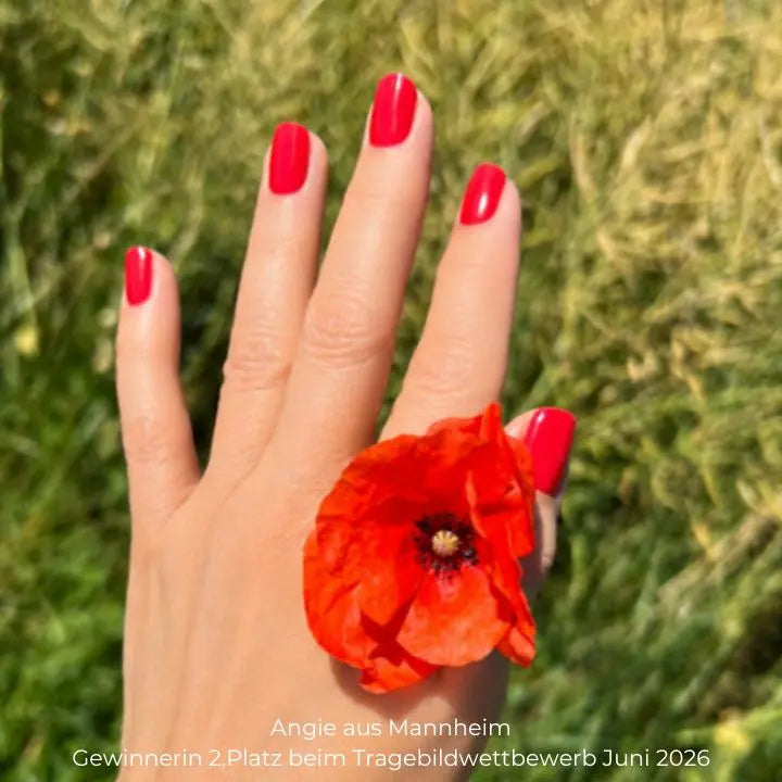 Yes I Am Red UV-Nagelfolie